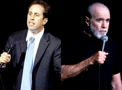Jerry Seinfeld, George Carlin Jerry Seinfeld, George Carlin